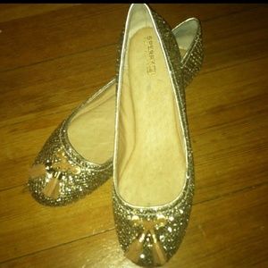 Sperry Top Sider Gold Bliss Tassel Flats